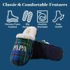 imageDearfoams mens Gifts for Dad Funny Fathers Day Papa Bear SlipperGreen Plaid