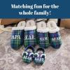 imageDearfoams mens Gifts for Dad Funny Fathers Day Papa Bear SlipperGreen Plaid