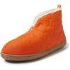 imageDearfoams mens IndoorOutdoor Warm Up BootieOrangeade