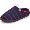 imageDearfoams mens Case Casual ClogBlue Red Stripe