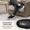 image:imageDearfoams Mens Lightweight Quilted Puffy Nylon Energy Return Ontario Slip on MuleBlack