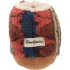 image:imageDearfoams Mens Original Nylon Warm Up Bootie SlipperBrown Multi Sherpa