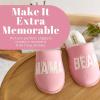 image:imageDearfoams Womens Mama Bear Matching Family Gifts for Mom ClogBlush Pink Fleece