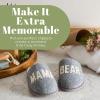 image:imageDearfoams Womens Mama Bear Matching Family Gifts for Mom ClogLight Heather Grey