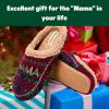 image:imageDearfoams Womens Mama Bear Matching Family Gifts for Mom ClogNordic Fairisle