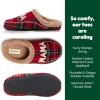 image:imageDearfoams Womens Mama Bear Matching Family Gifts for Mom ClogRed Plaid