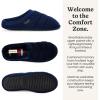 image:imageDearfoams mens Breathable Memory Foam Asher Clog House ShoeNavy Blazer