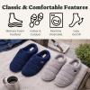 image:imageDearfoams mens Breathable Memory Foam Asher Clog House ShoeNavy Blazer
