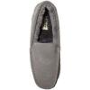 image:imageDearfoams Dluxe Nelson Genuine Shearling Moccasin Slippers Gray usfootwearsizesystem adult men numeric medium numeric11