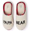 image:imageDearfoams Papa Bear Plaid Clog polyestMemory Foam Slippers Small 78