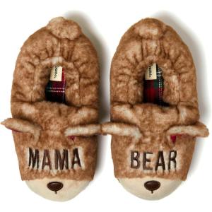 image:imageDearfoams Womens Mama Bear Matching Family Gifts for Mom ClogFurry Teddy