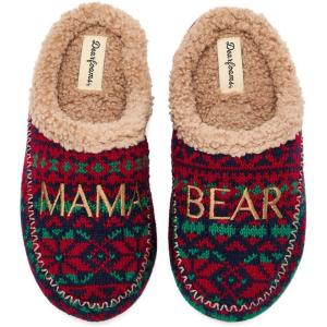 image:imageDearfoams Womens Mama Bear Matching Family Gifts for Mom ClogNordic Fairisle