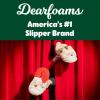 image:imageDearfoams Kids Kids Toddlers Whimsical Animal Critter Washable SlipperKids Reindeer