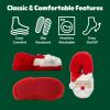 image:imageDearfoams Kids Kids Toddlers Whimsical Animal Critter Washable SlipperKids Santa