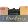 image:imageDearfoams Mens Corduroy Clog Memory Foam Slippers Medium 910 Black
