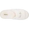 image:imageDearfoams Womens Giftable I Do amp I Do Crew Bride Slippers for Weddings and Bachelorette PartyWhite