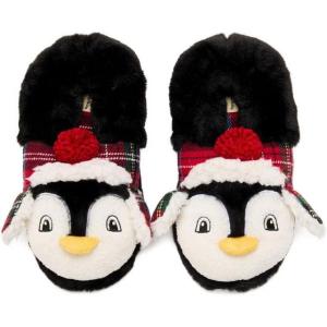 image:imageDearfoams Kids Kids Toddlers Whimsical Animal Critter Washable SlipperKids Penguin