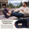 image:imageDearfoams Mens Keaton Memory Foam Indoor Outdoor Moccasin With Wide Widths SlipperBlue Plaid