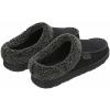 image:imageDearfoams Mens Memory Foam Slipper Medium 910 Black