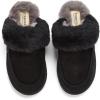 image:imageDearfoams Womens Melville Genuine Shearling ScuffBlack