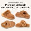 image:imageDearfoams Womens Melville Genuine Shearling ScuffChestnut