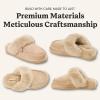 image:imageDearfoams Womens Melville Genuine Shearling ScuffSand