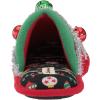 image:imageDearfoams Womens Ugly Sweater Closed Toe Scuff SlipperBells  Argyle