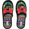 image:imageDearfoams Womens Ugly Sweater Closed Toe Scuff SlipperGet Lit