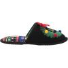 image:imageDearfoams Womens Ugly Sweater Closed Toe Scuff SlipperGet Lit