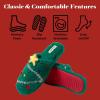 image:imageDearfoams Womens Ugly Sweater Closed Toe Scuff SlipperTree