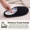 image:imageDearfoams womens Leslie Washable Memory Foam Terry Clog With Wide WidthsBlack Terry
