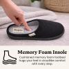 image:imageDearfoams womens Leslie Washable Memory Foam Terry Clog With Wide WidthsBlack Velour
