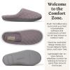 image:imageDearfoams womens Leslie Washable Memory Foam Terry Clog With Wide WidthsFrosted Plum Terry