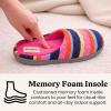 image:imageDearfoams womens Leslie Washable Memory Foam Terry Clog With Wide WidthsMulti Stripes Terry