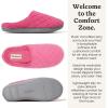 image:imageDearfoams womens Leslie Washable Memory Foam Terry Clog With Wide WidthsParadise Pink Terry