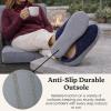 image:imageDearfoams womens Leslie Washable Memory Foam Terry Clog With Wide WidthsPeacoat Navy Terry