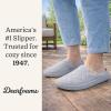 image:imageDearfoams womens Leslie Washable Memory Foam Terry Clog With Wide WidthsSleet Velour