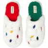 image:imageDearfoams Womens Ugly Sweater Closed Toe Scuff SlipperChristmas Lights