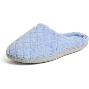image:imageDearfoams womens Leslie Washable Memory Foam Terry Clog With Wide WidthsIceberg Blue Terry