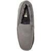 image:imageDearfoams Dluxe Nelson Genuine Shearling Moccasin Slippers Gray usfootwearsizesystem adult men numeric medium numeric12