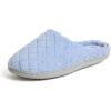 image:imageDearfoams womens Leslie Washable Memory Foam Terry Clog With Wide WidthsWisteria
