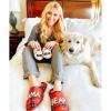 image:imageDearfoams Baby amp Kids Bear Matching Family Slipper Christmas GiftsBaby Bear Crme Brulee