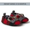 image:imageDearfoams Baby amp Kids Bear Matching Family Slipper Christmas GiftsBaby Bear Furry Plaid