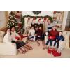 image:imageDearfoams Baby amp Kids Bear Matching Family Slipper Christmas GiftsBaby Bear RedBlue Plaid