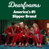 image:imageDearfoams Baby amp Kids Bear Matching Family Slipper Christmas GiftsRed Tartan Plaid