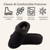 image:imageDearfoams Mens Breathable Memory Foam Slip on Marshall Indoor House Shoe Moccasin SlipperBlack