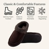 image:imageDearfoams Mens Breathable Memory Foam Slip on Marshall Indoor House Shoe Moccasin SlipperCoffee