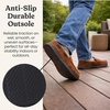 image:imageDearfoams Mens Keaton Moccasin House Shoes With Memory Foam Indoor Slippers With Wide WidthsChestnut Microsuede