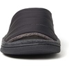 image:imageDearfoams Mens Max Quilted Nylon Slide SlipperBlack