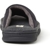 image:imageDearfoams Mens Max Quilted Nylon Slide SlipperBlack